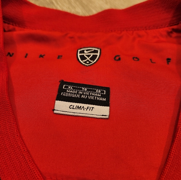 Nike Golf Windbreaker Pullover Jacket Clima Fit Mens Size XL - Picture 5 of 7
